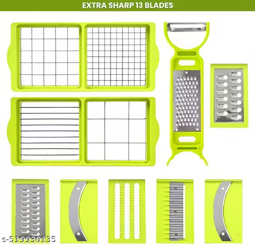 Multifunctional 10-in-1 Veg Chopper