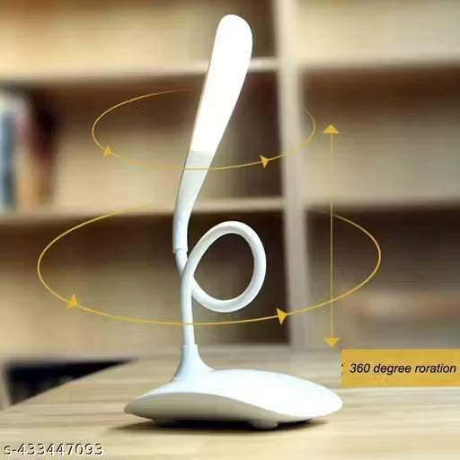 Sleek LED Study Lamp with Total Adjustability