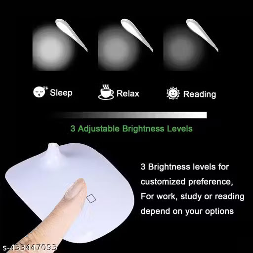 Sleek LED Study Lamp with Total Adjustability
