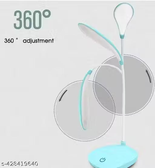 Sleek LED Study Lamp with Total Adjustability