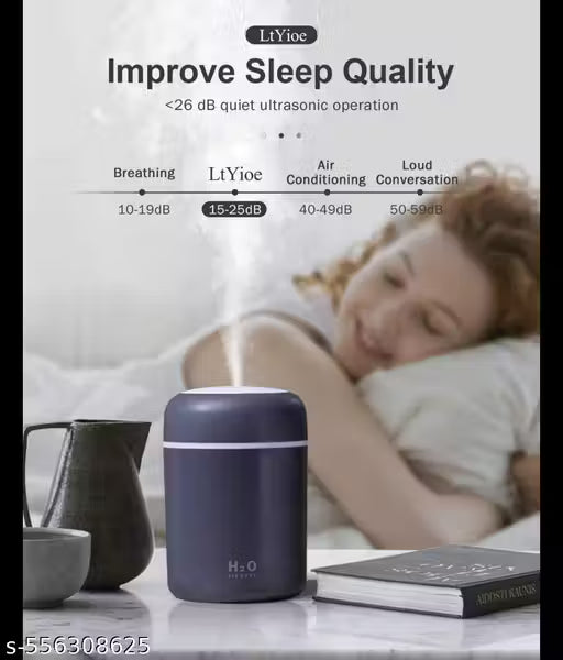 Mini Humidifier with LED Light